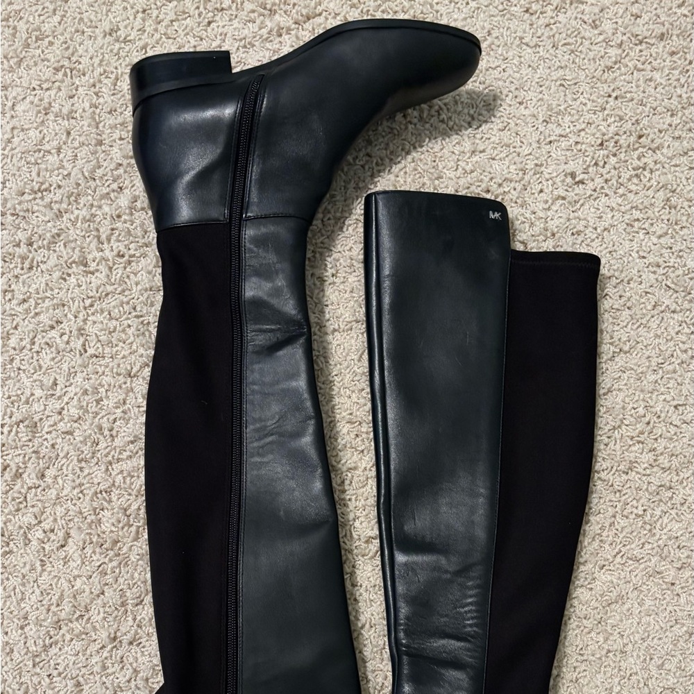 Michael Kors Black Asher Boots